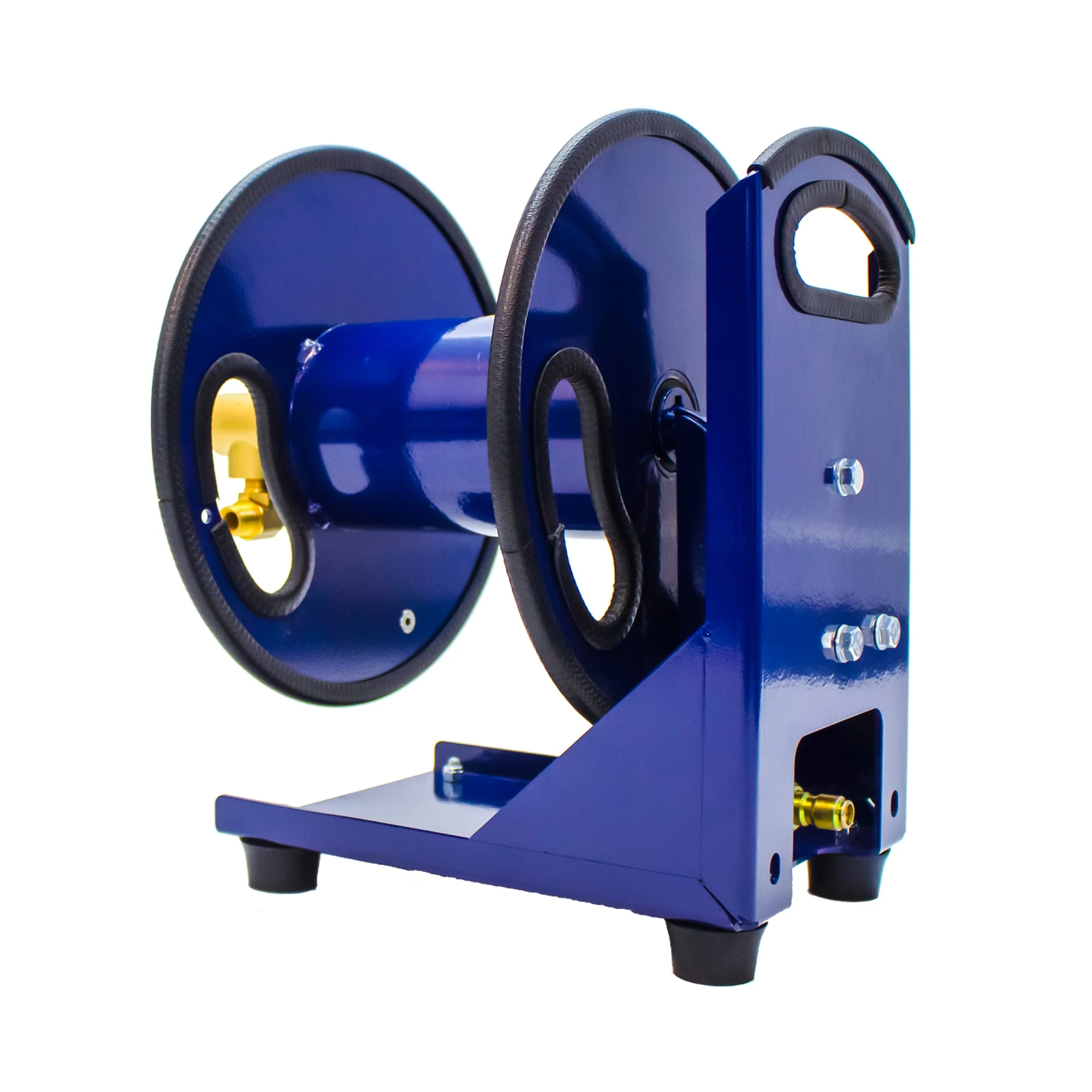 30m Hose Reel on Base Frame - Steel - Image 2