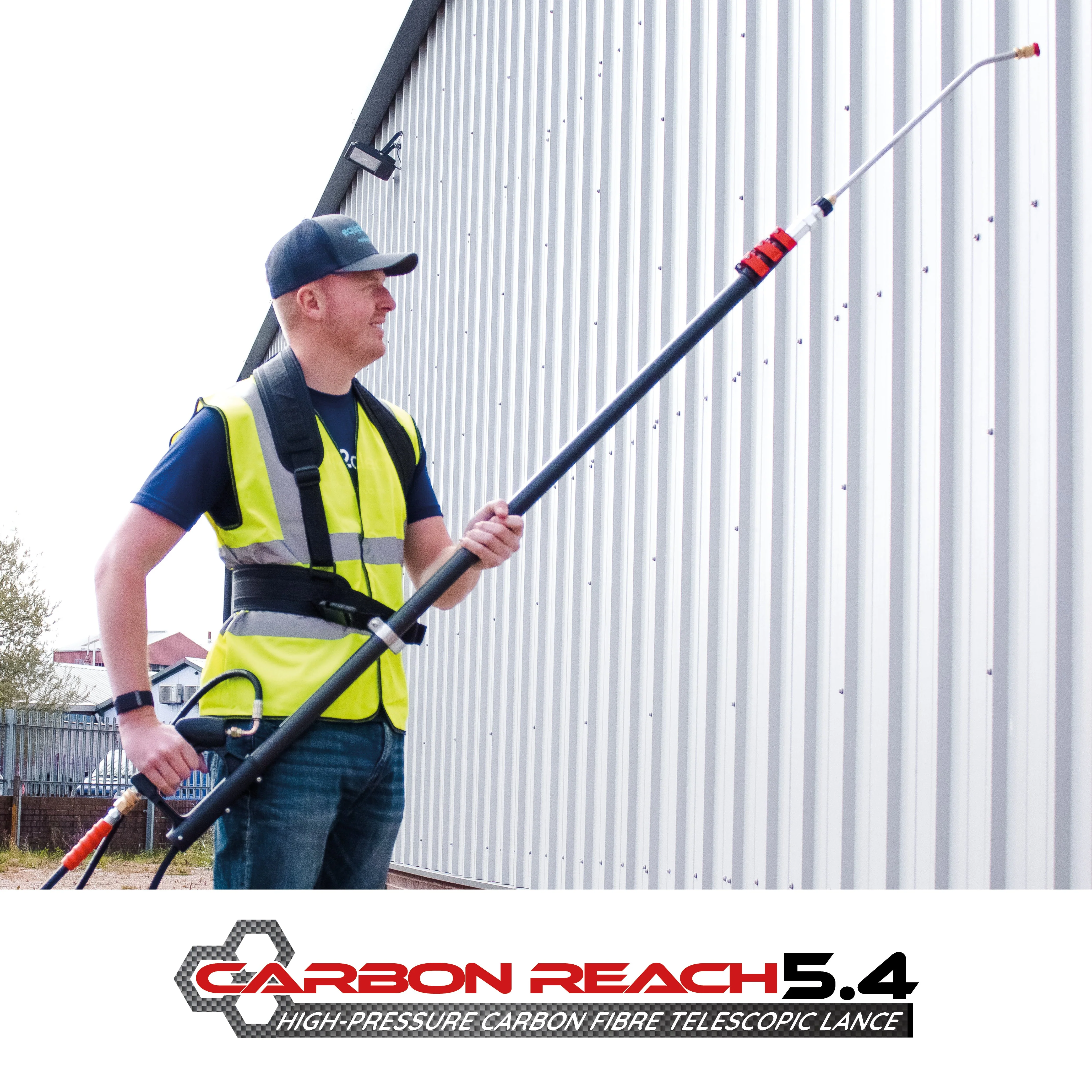 Carbon Reach 5.4 Metre Telescopic Carbon Fibre Lance - Image 9