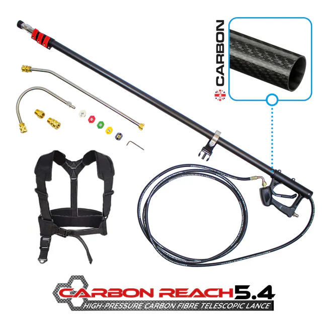 Carbon Reach Telescopic Carbon Fibre Lance 5.4M