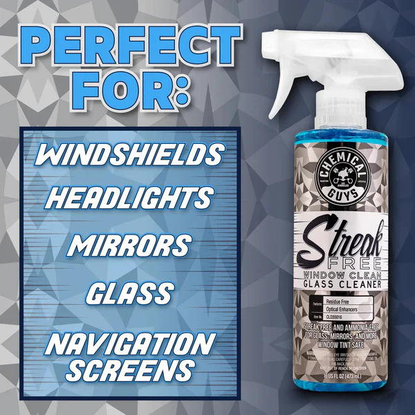 Chemical Guys Streak Free Window Cleaner 473ml - Image 7
