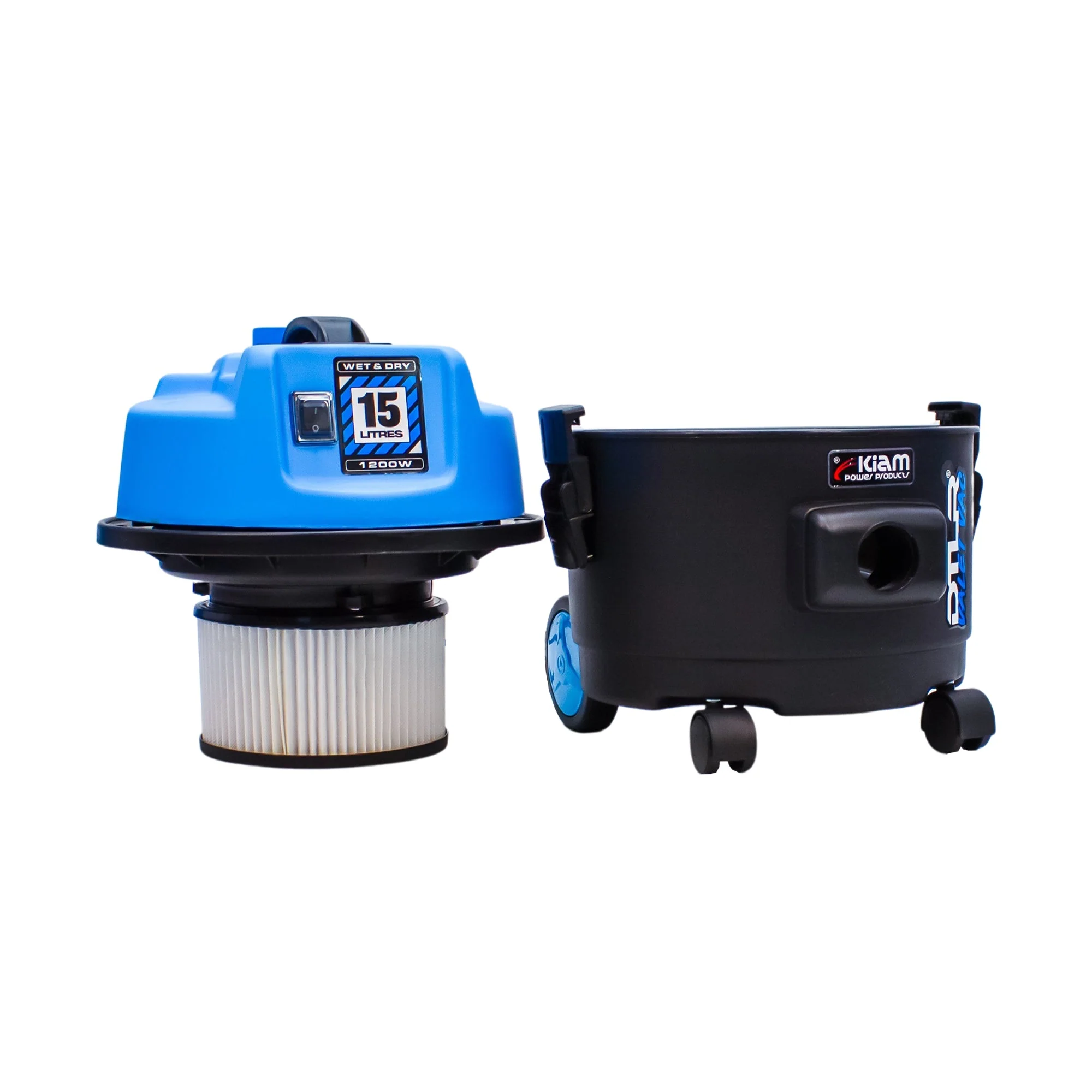 DTLR Valet Vac 240V 1200W Wet & Dry Vacuum Cleaner 15L - Image 4