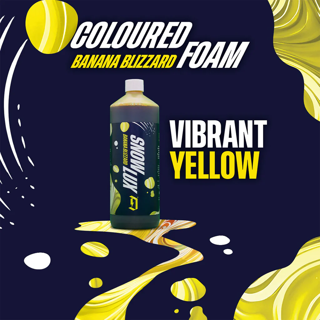 Duel Snow Lux Banana Blizzard Yellow Snow Foam 1L - Image 2