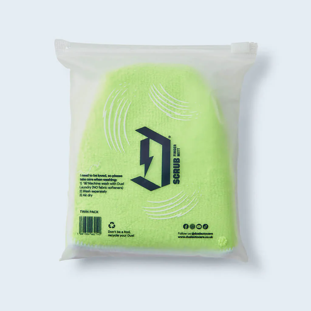 Duel Finger Scrub Mitt (Twin Pack) - Image 2