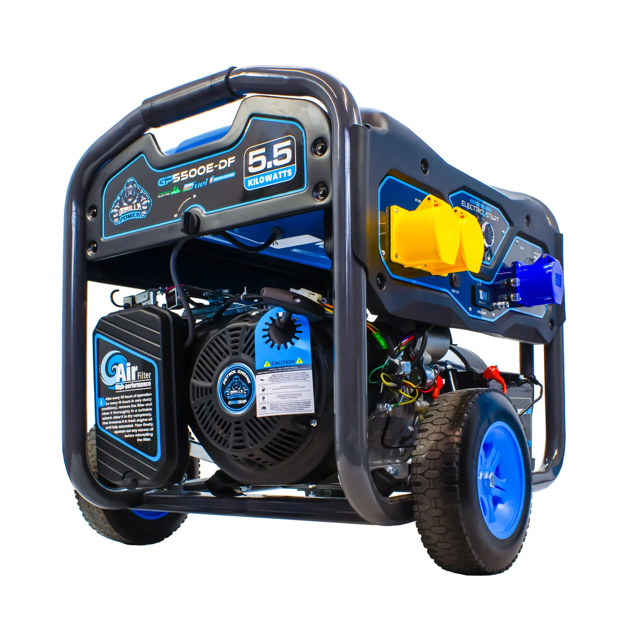 Gorilla Power 5500W Dual-Fuel Generator with Electric Start - GP5500E-DF  – Reliable & Fuel Efficient - Image 10