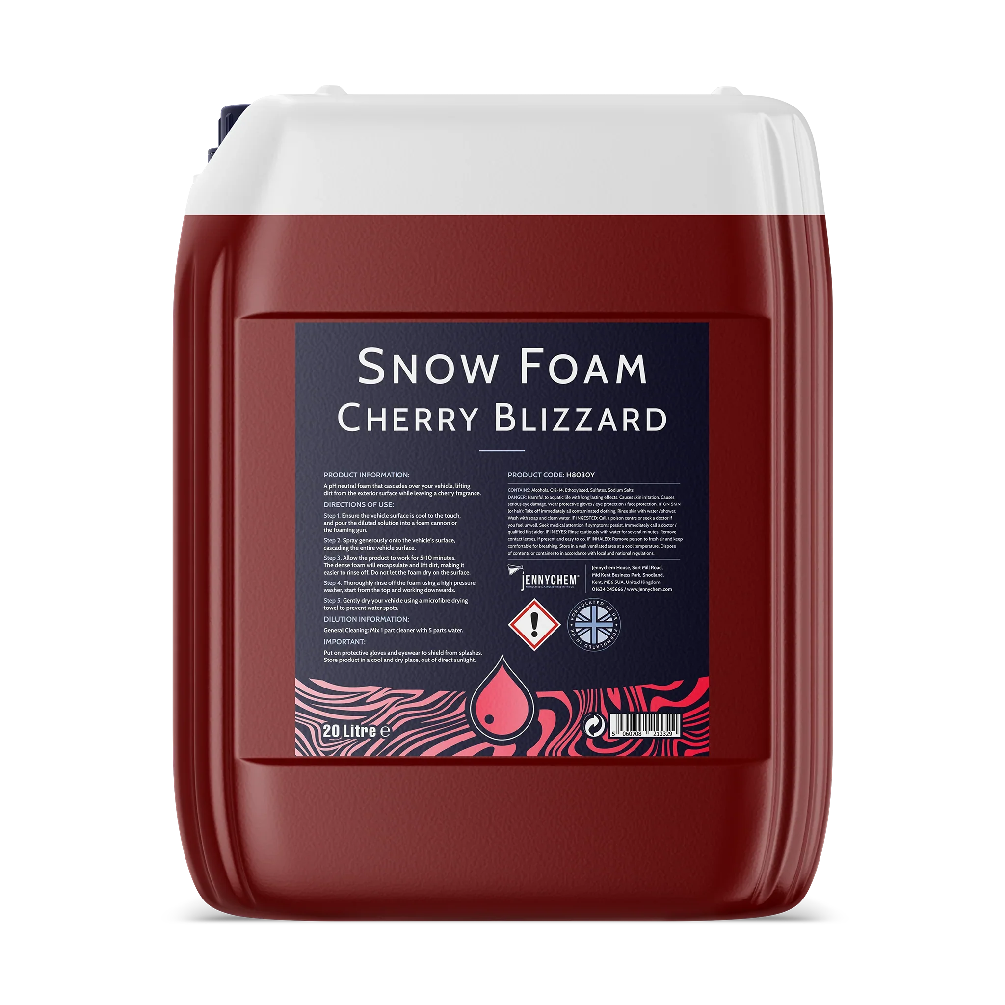 Jennychem Snow Foam Cherry Blizzard 20L