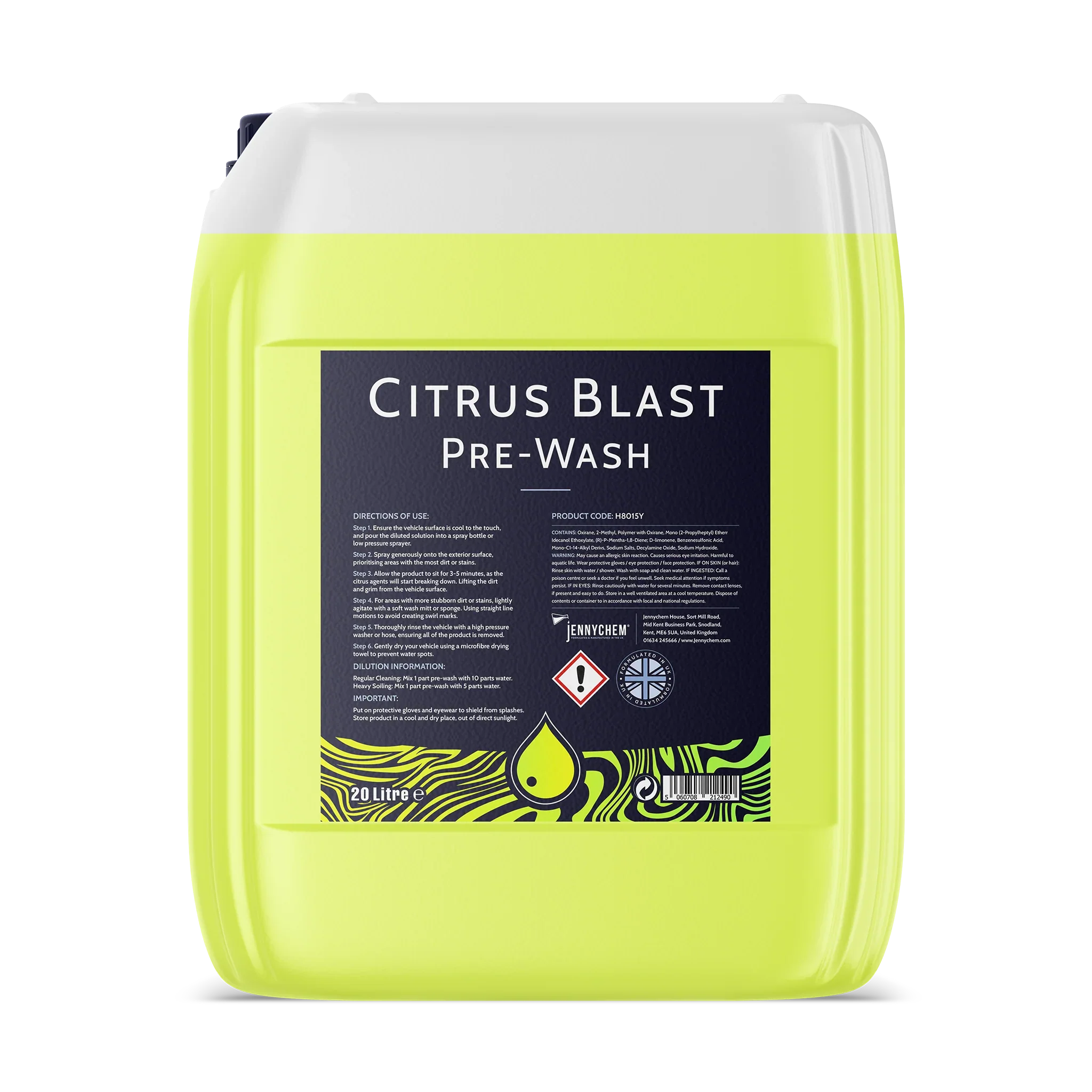 Jennychem Citrus Blast Pre Wash 20L