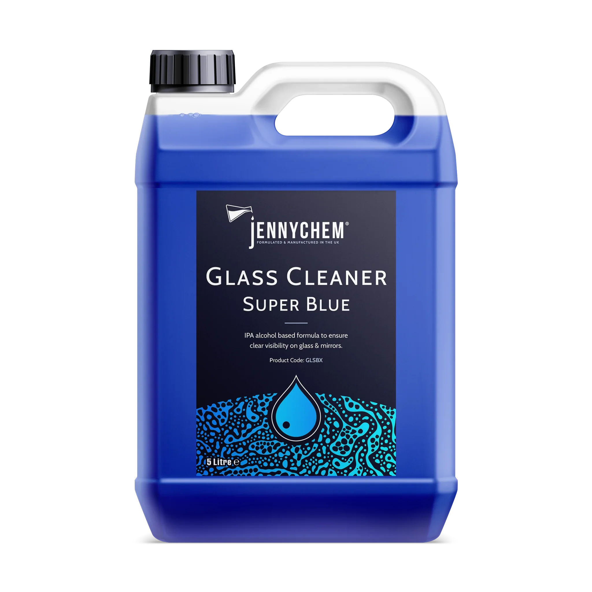 Jennychem Glass Cleaner Super Blue 5L