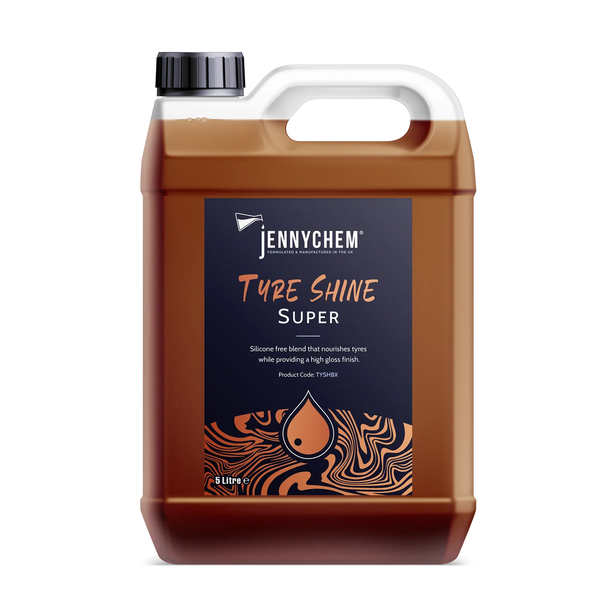 Jennychem Tyre Shine Super - Silicone Free - Image 2