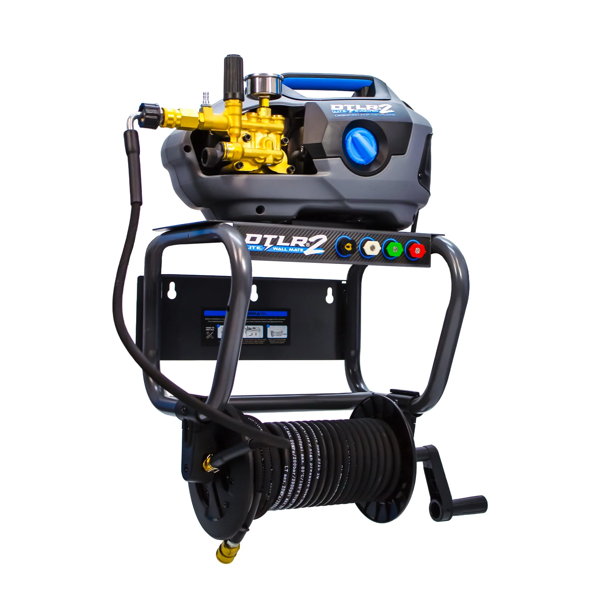 Kiam DTLR2 LITE® Wall Mount Frame and Hose Reel - Image 4