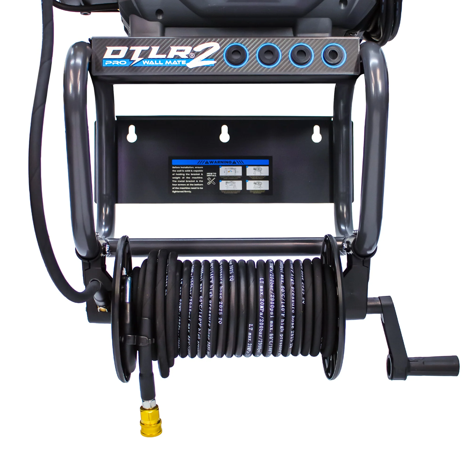 Kiam DTLR2 PRO® Wall Mount Frame and Hose Reel - Image 6