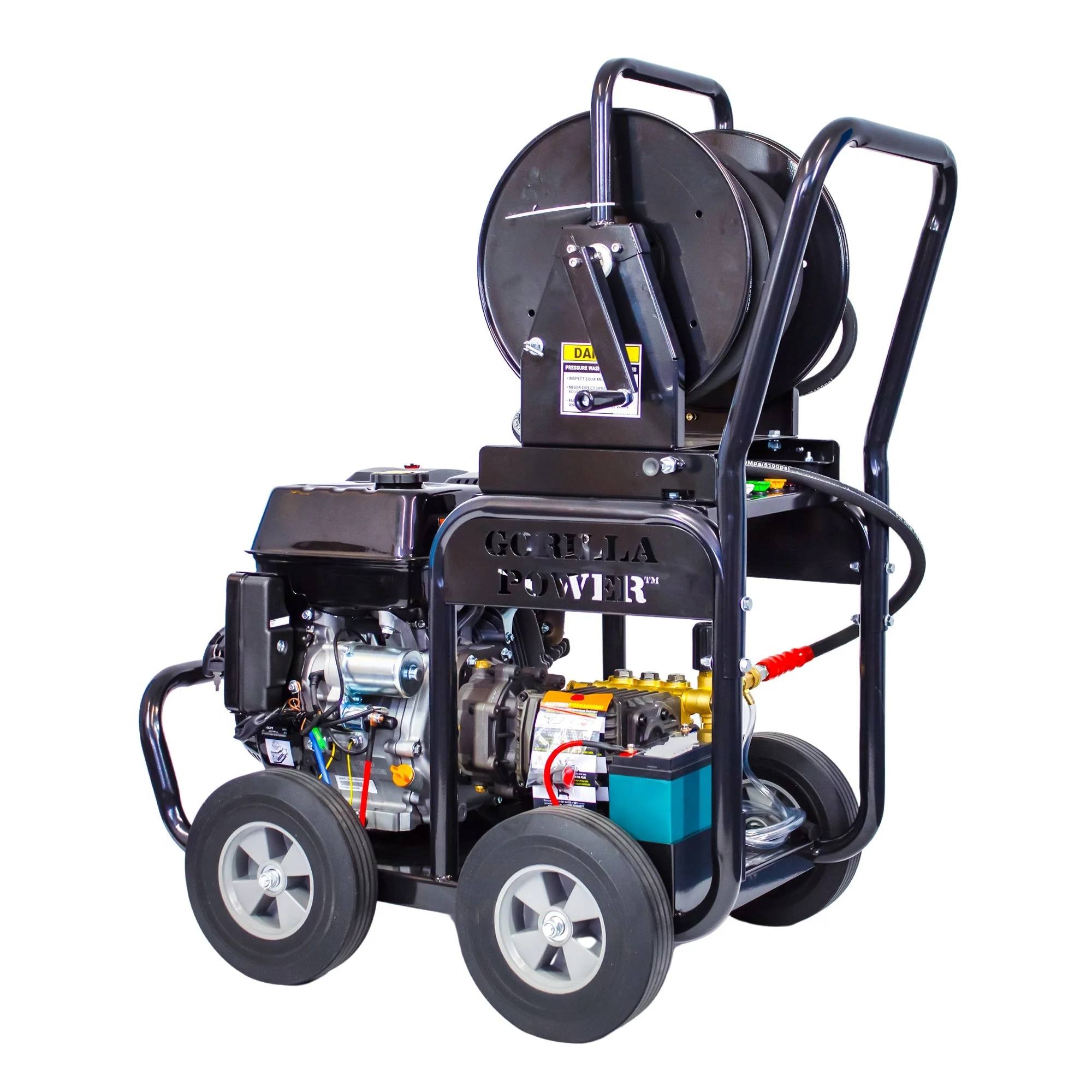 Kiam GORILLA POWER® 3100PSI 25LPM 15HP Petrol Pressure Washer Loncin Engine - Image 6