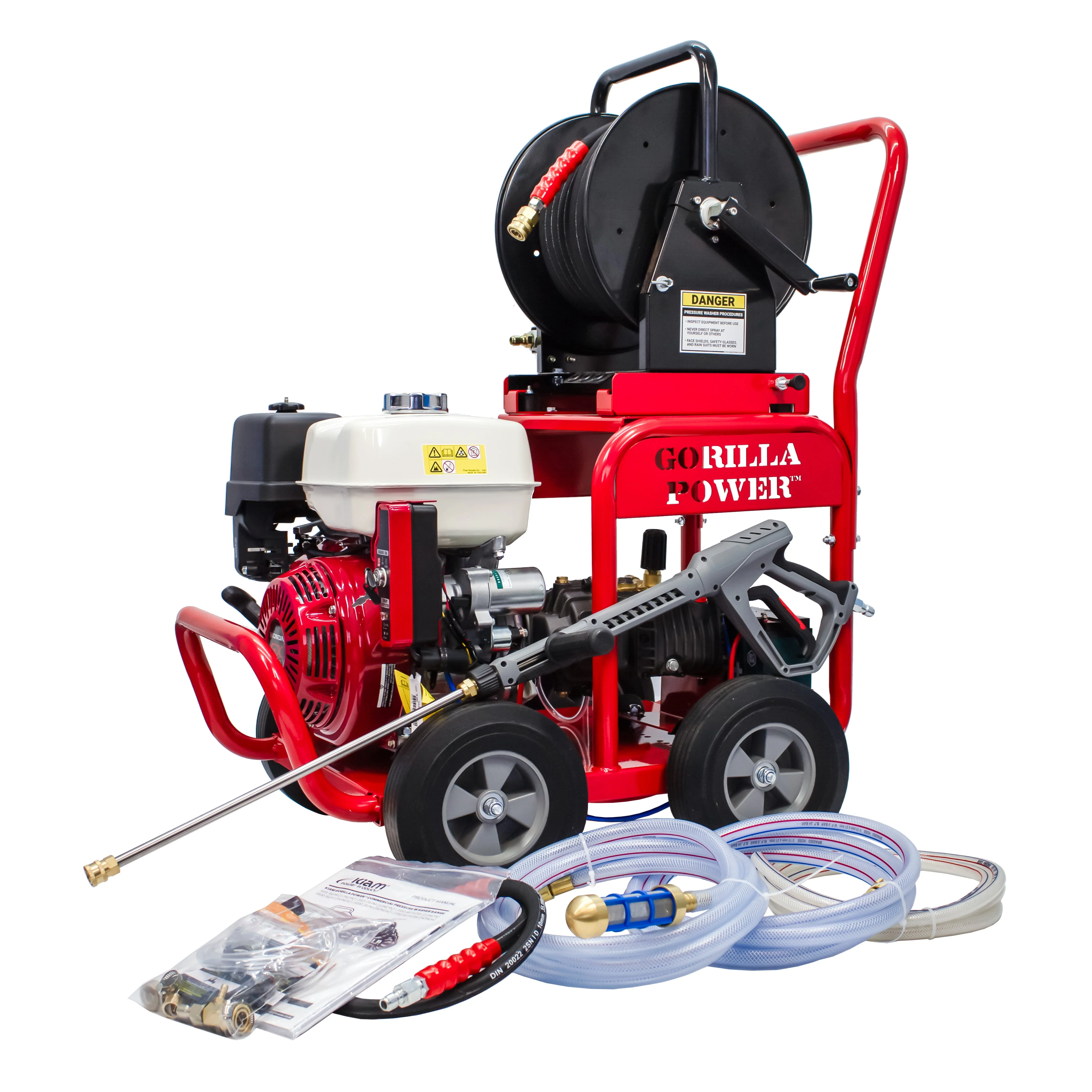 Kiam GORILLA POWER® 3200PSI 21LPM 13HP Petrol Pressure Washer Honda GX390 Engine - Image 8