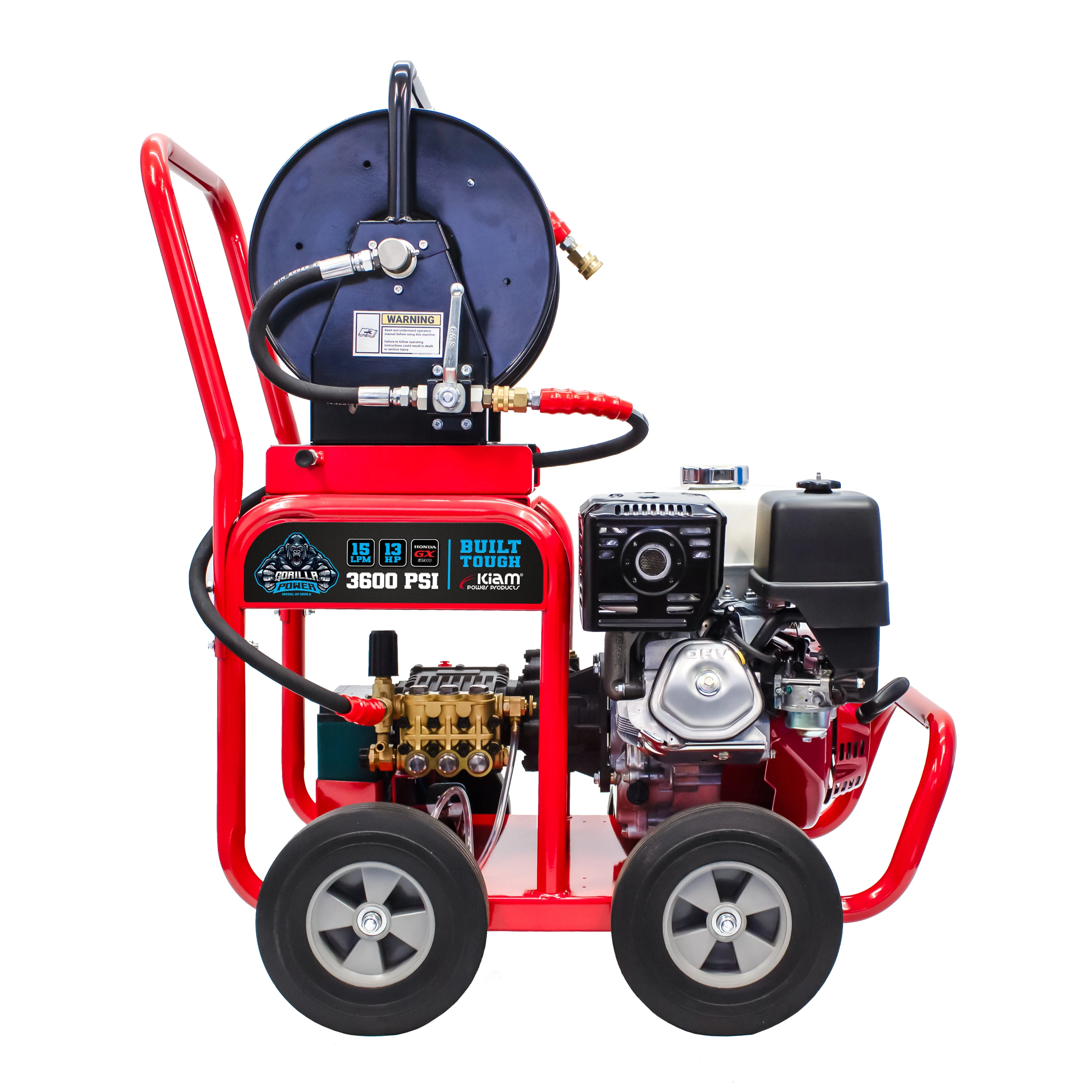 Kiam GORILLA POWER® 3600PSI 15LPM 13HP Petrol Pressure Washer Honda GX390 Engine - Image 4