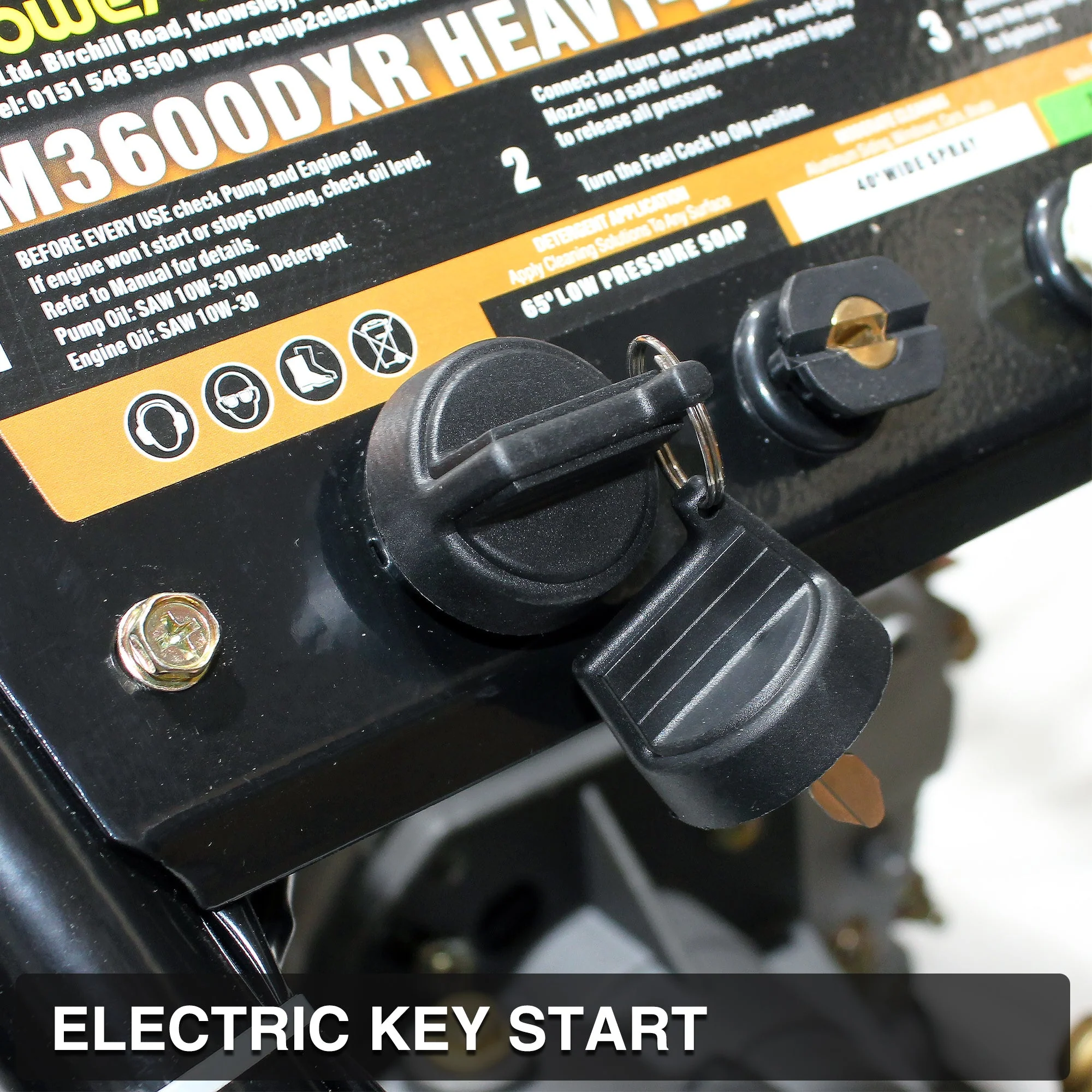 Kiam KM3600DXR Diesel Pressure Washer - Gearbox Version (10HP) - Image 8