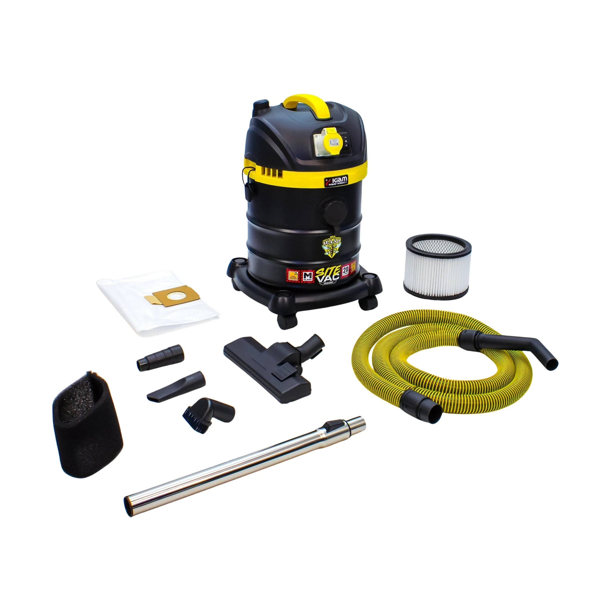 Kiam SiteVac 110V M-Class 1000W Vacuum Cleaner 20L W.A.S.P - Image 13