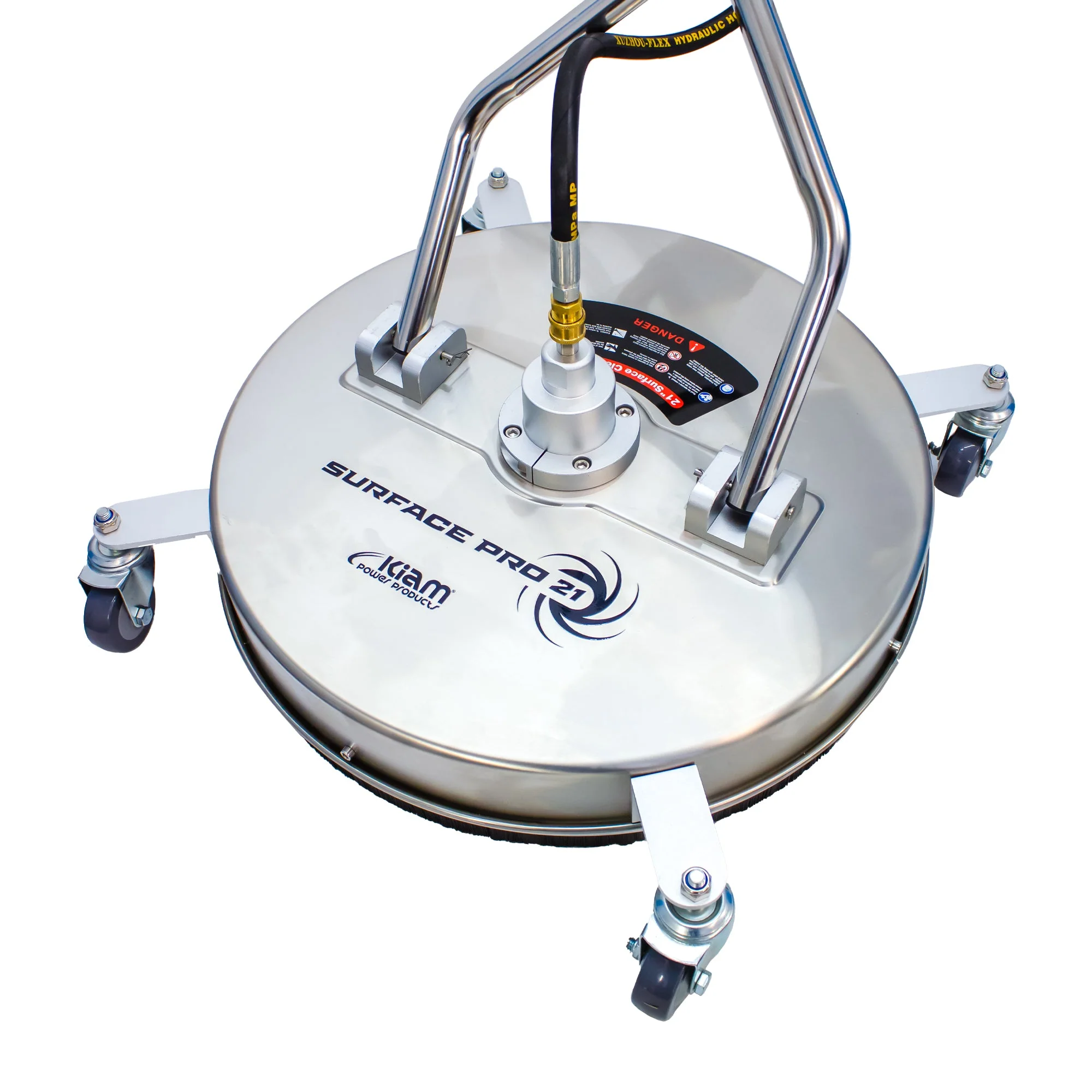 Kiam SurfacePro 21 Rotary Floor Cleaning Tool Steel Flat Surface Cleaner 21" - Image 3