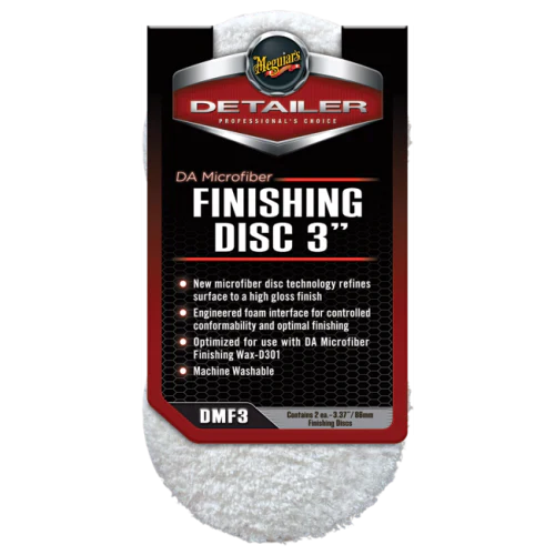 Meguiars DA Microfibre Finishing Disc 3" 2 Pack