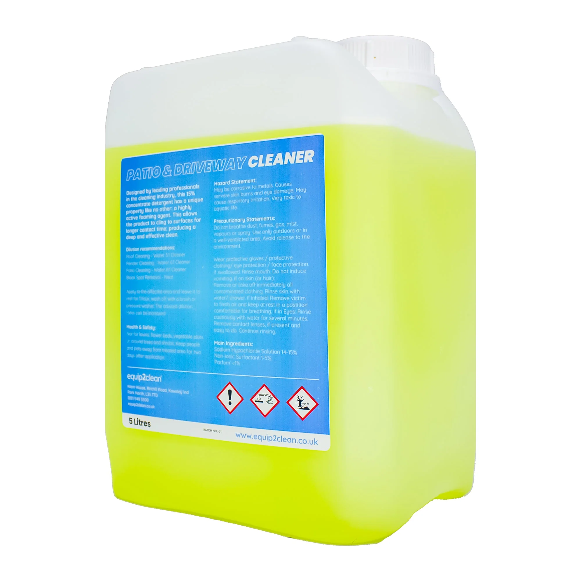 Patio & Driveway Cleaner 5L (Hypo Superfoam+) - Image 2