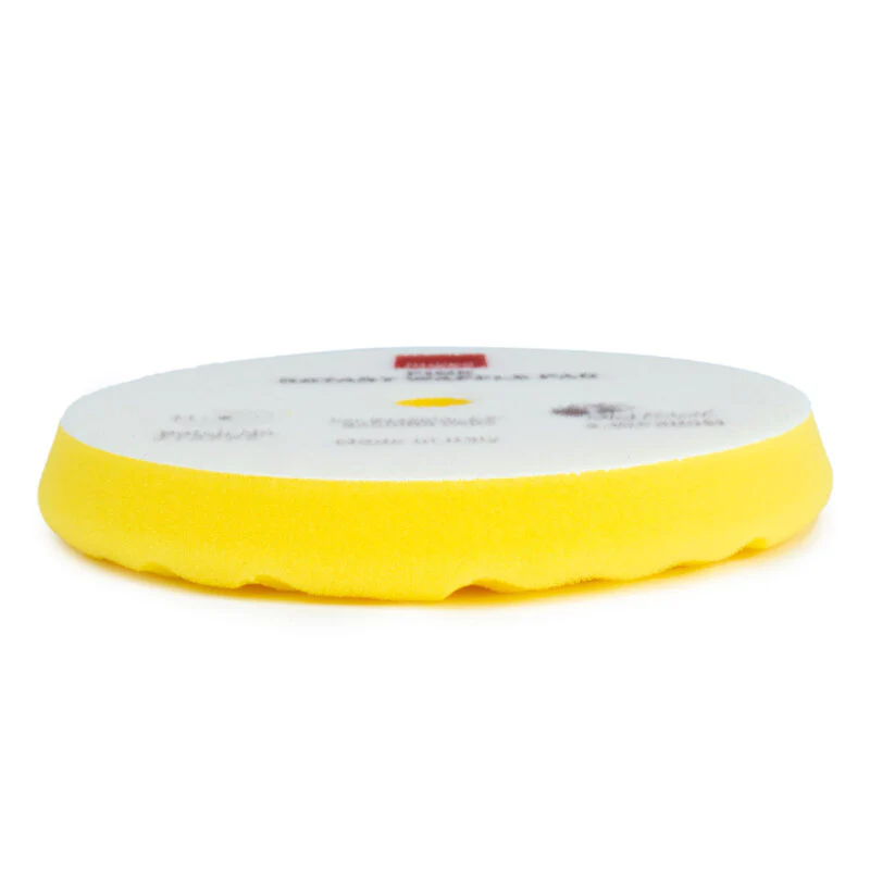 Rupes Yellow Waffle Rotary Polishing Pad – Fine – 150mm - Image 2