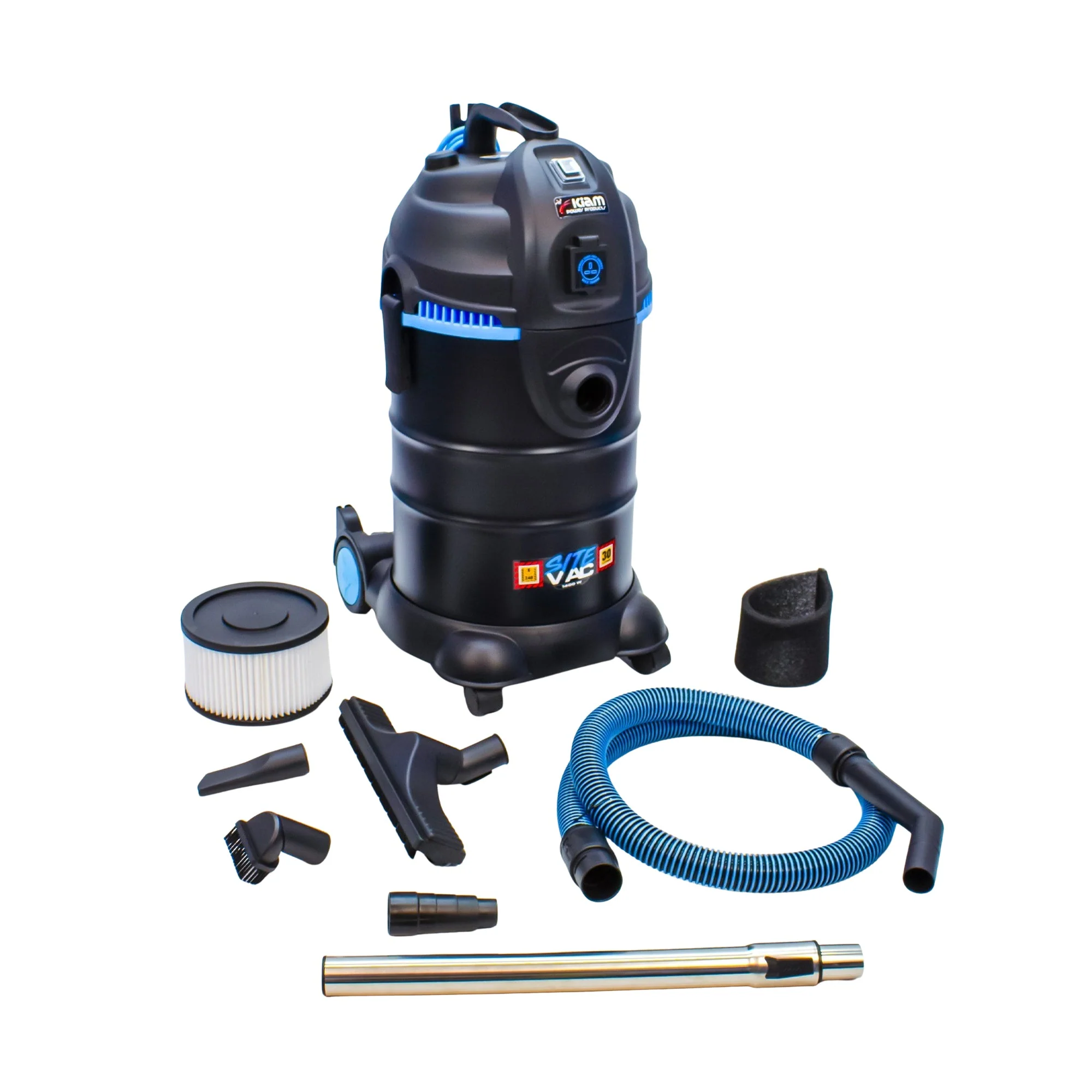 SiteVac® KV30PT – 30 Litre Wet & Dry Vacuum Cleaner with Power Take-Off – 1400W - Image 9