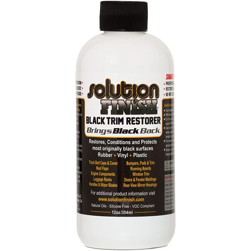 Solution Finish Black Trim Restorer - Image 3
