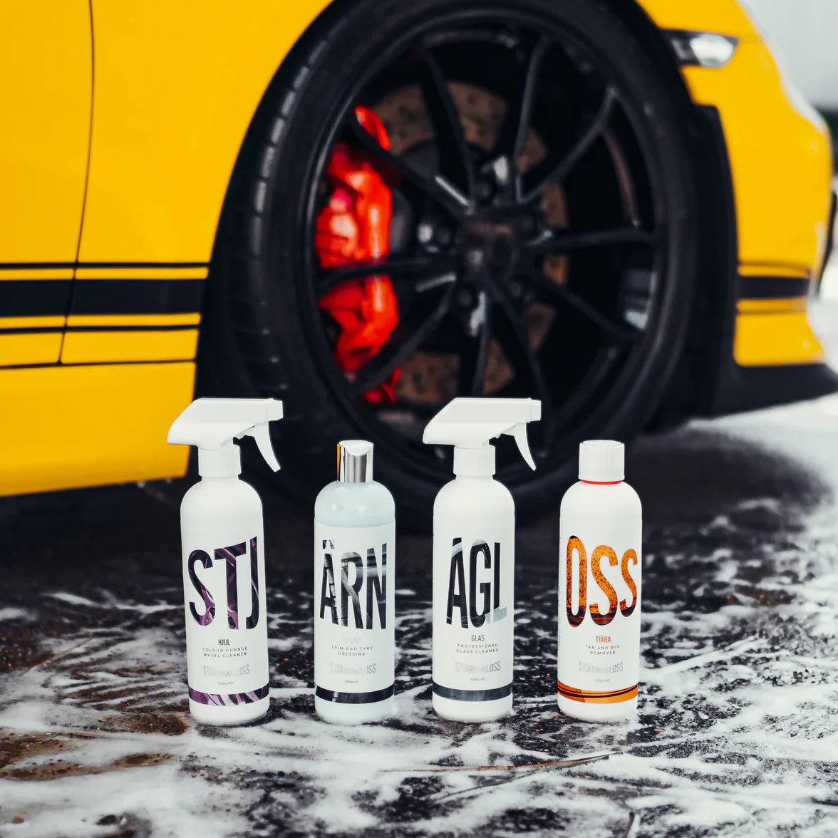 Stjarnagloss Core Four Detailing Kit 500ml - Image 3