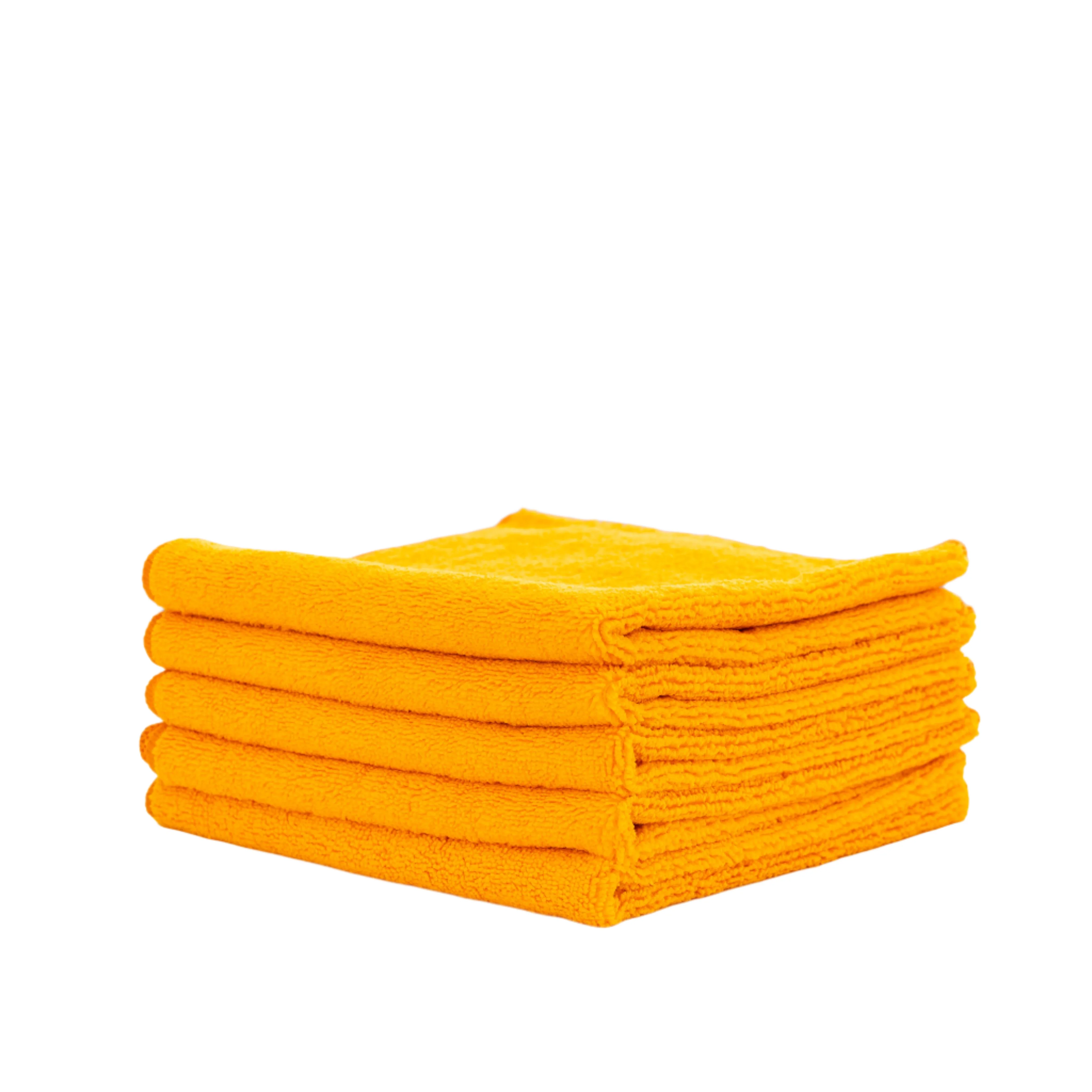 Versatowel Orange Plush Microfibre Towel 400GSM - 5 Pack - Image 2